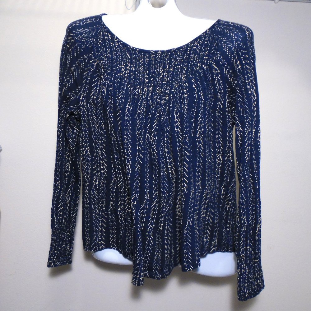 LUCKY BRAND Navy long sleeve shirt